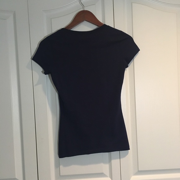 NWT Love Moschino navy women’s T-shirt size US 2 - Picture 2 of 9